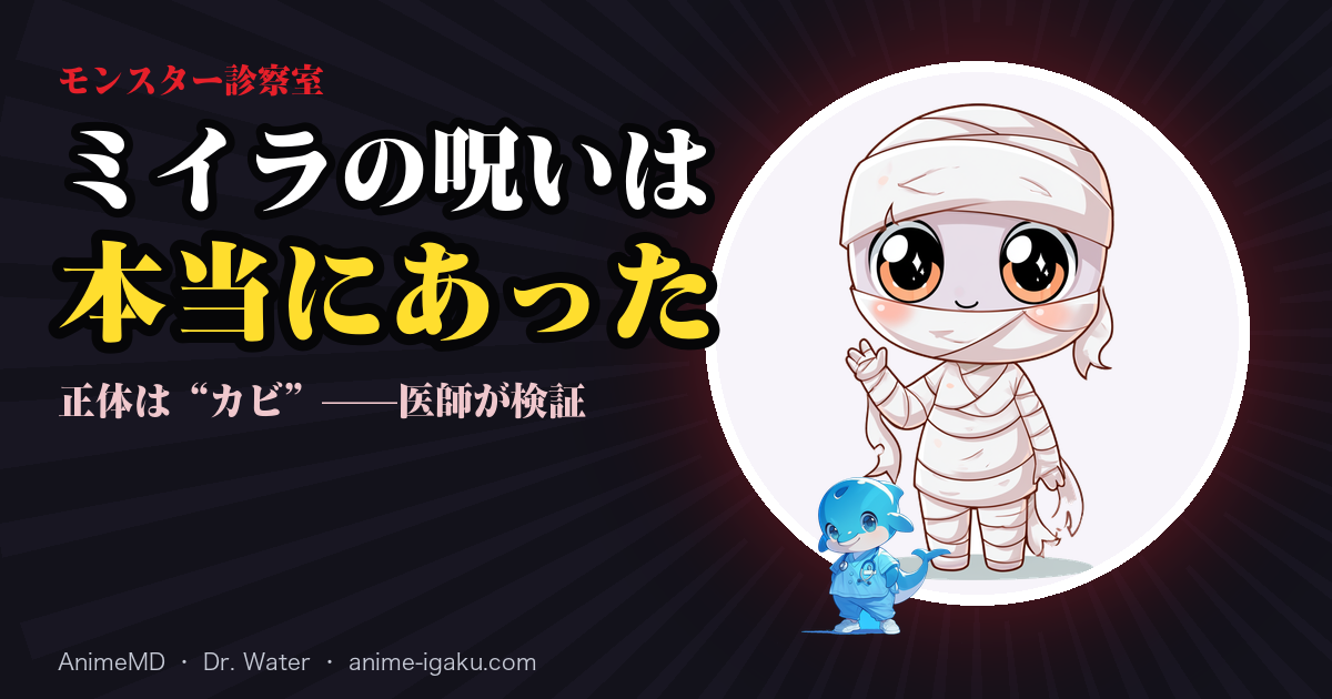 ミイラの呪いは本当にあった——正体は“カビ”を医師が検証(モンスター診察室)